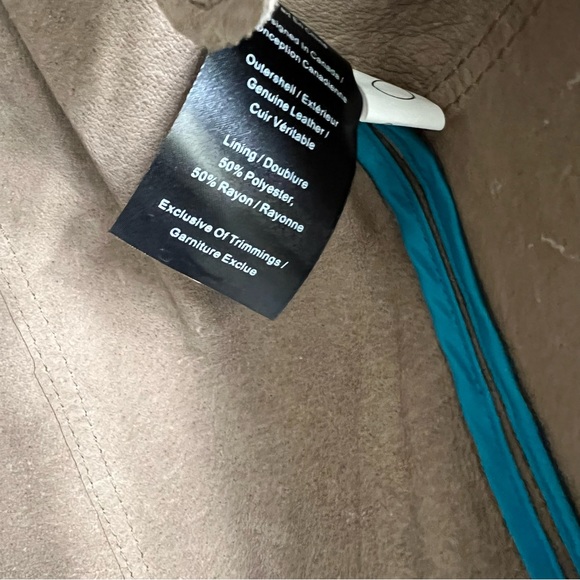 Danier Suede Trench Coat - Picture 8 of 8